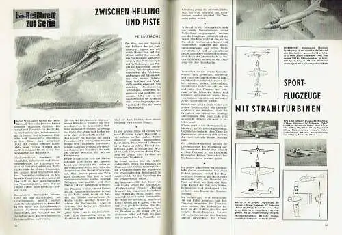 Aero-Sport
 Zeitschrift für jeden Luftfahrt-Interessierten, für die Flugsportler und die es werden wollen
 9. und 10. Jahrgang, zusammen 24 Hefte, komplett und gebunden. 