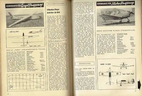 Aero-Sport
 Zeitschrift für jeden Luftfahrt-Interessierten, für die Flugsportler und die es werden wollen
 9. und 10. Jahrgang, zusammen 24 Hefte, komplett und gebunden. 