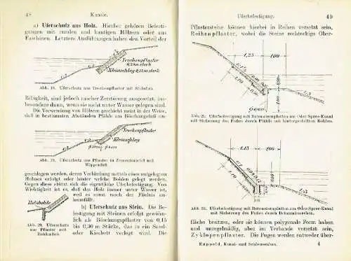 Otto Rappold: Kanal- und Schleusenbau
 Sammlung Göschen, Band 585. 