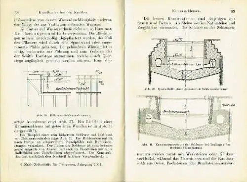 Otto Rappold: Kanal- und Schleusenbau
 Sammlung Göschen, Band 585. 