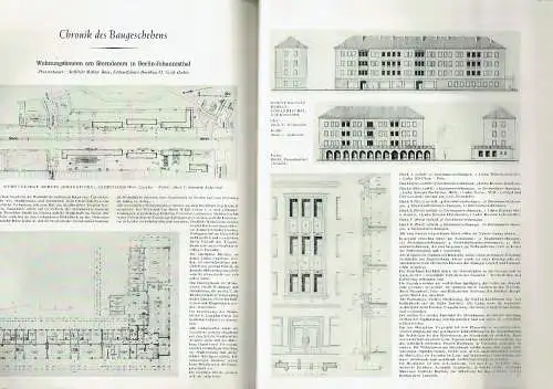 Deutsche Architektur
 Zeitschrift, 4. Jahrgang, Heft 1. 