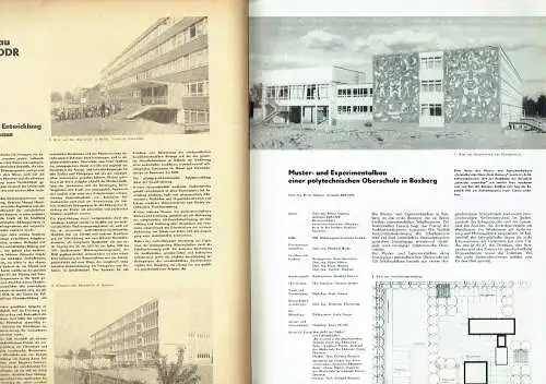 Deutsche Architektur
 Zeitschrift, 23. Jahrgang, Heft 5. 