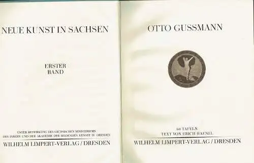 Erich Haenel: Otto Gussmann
 Neue Kunst in Sachsen, Band 1. 