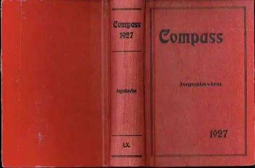 Compass - Finanzielles Jahrbuch 1927
 60. Jahrgang, Band Jugoslavien. 