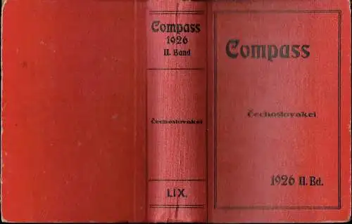 Compass - Finanzielles Jahrbuch 1926. 