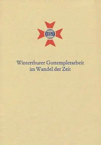 Stephan Martig, Pfarrer: Winterthurer Guttemplerarbeit im Wandel der Zeit
 Bericht zum 75jährigen Bestehen der Guttemplerloge "Eintracht" Winterthur. 