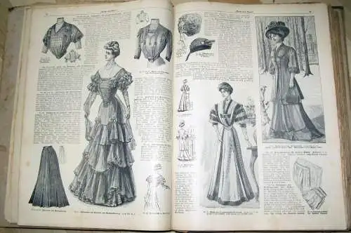 Mode und Haus
 Illustriertes Moden- und Familien-Journal
 24. und 25. Jahrgang (3. Oktober 1907 bis 18. September 1909). 