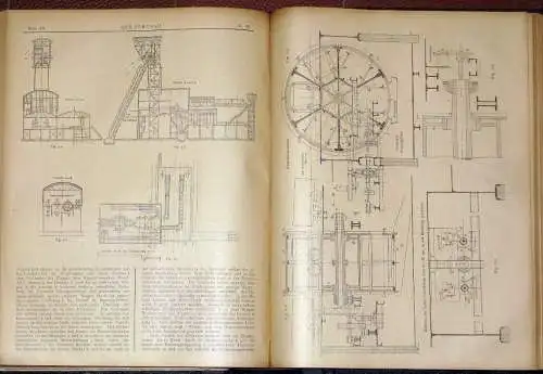 Bergtechnische Wochenschrift, verbunden mit der wöchentlichen Handelsbeilage Kohlen und Kuxe
 Der Bergbau. 