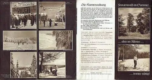 Frauenwald am Rennsteig
 Luftkurort und Wintersportplatz im Thüringer Wald. 