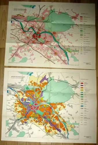 Autorenkollektiv: Generalbebauungsplan / Generalverkehrsplan der Stadt Dresden. 