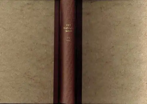 VGB Kraftwerkstechnik
 Internationale Fachzeitschrift für Technik in Kraftwerken.