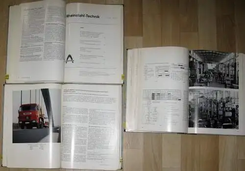 Rheinstahl-Technik
 Jahrgang 1 bis 5, gebunden in 3 Bücher. 