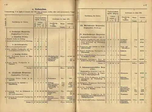 Jahrbuch für das Berg- und Hüttenwesen in Sachsen
 95. Jahrgang (Statistik vom Jahre 1920). 