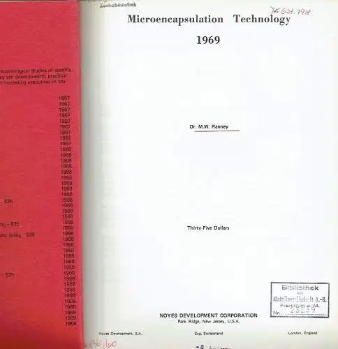 M. W. Ranney: Microencapsulation Technology. 