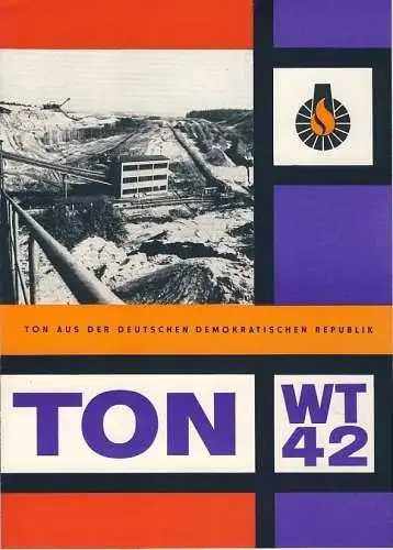 Ton WT 42 aus der Deutschen Demokratischen Republik. 