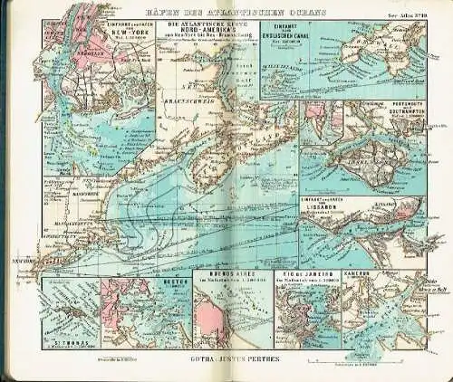 Erwin Knipping: Eine Ergänzung zu Justus Perthes' Taschen-Atlas
 Justus Perthes' See-Atlas. 