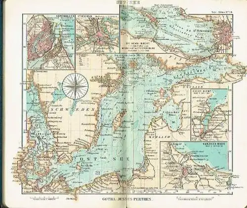 Erwin Knipping: Eine Ergänzung zu Justus Perthes' Taschen-Atlas
 Justus Perthes' See-Atlas. 