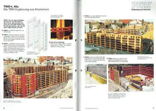 Peri Trio - Europas erfolgreichste Rahmenschalung
 Ausgabe 10/95. 