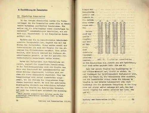 Spülung und Zementation III
 nach Vorlesungen von Prof. Solowjow und Hans Georg Neumann. 