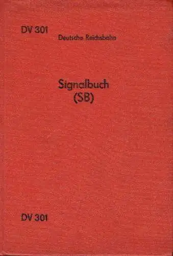 Gültig vom 1. Oktober 1971 an
 Signalbuch (SB). 