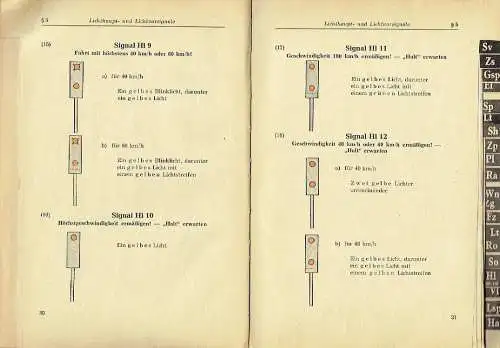 Signalbuch (SB)
 Gültig vom 1. April 1959 an
 DV 301, Ausgabe 1958. 