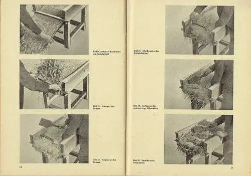 Siegfried Hasenjäger: Das Lehmschindeldach
 Mit praktischer Anleitung zum Herstellen der Schindeln
 Bauhelfer-Schriften, Schrift 1. 