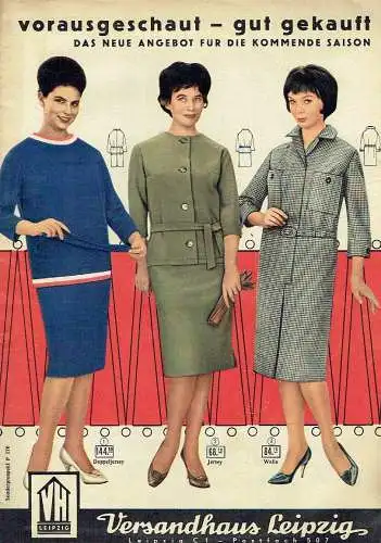 Vorausgeschaut - gut gekauft - Das neue Angebot für die kommende Saison.