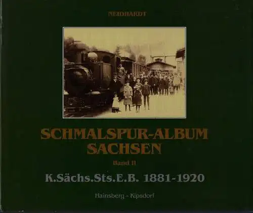 Ingo Neidhardt: Band 2: Hainsberg-Kipsdorf
 Schmalspur-Album Sachsen K. Sächs. Sts. E.B. 1881-1920. 