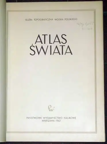 Atlas Świata. 