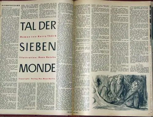 NBI (Neue Berliner Illustrierte)
 16. Jahrgang, zweites Halbjahr, Heft 26 bis 53. 