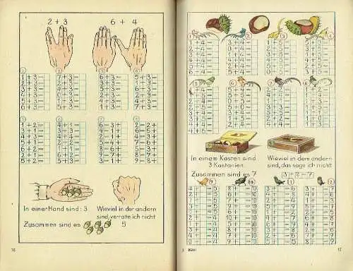 Ins Land der Zahlen und der Formen
 Erstes Schuljahr, Heft 1. 