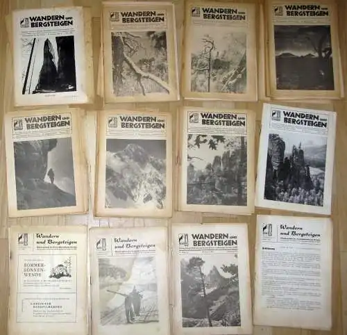 Mitteilungsblatt des SFA Dresden
 Wandern und Bergsteigen. 