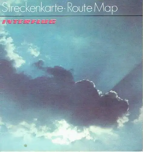 Streckenkarte / Route Map. 