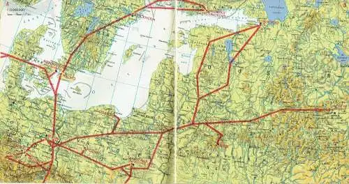 Streckenkarte / Route Map. 