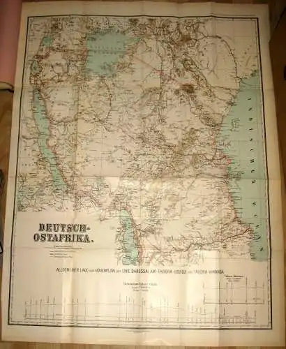 Haushalts-Etat für die Schutzgebiete auf das Rechnungsjahr 1901 nebst Anlagen. 