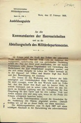Ausbildungsziele.