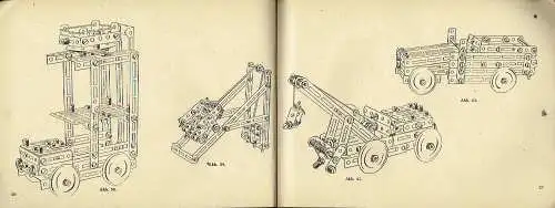 Vorlagenbuch für Konstrux Mikros Metallbaukasten