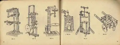 Vorlagenbuch für Konstrux Mikros Metallbaukasten