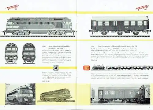 Fleischmann Neuheiten 1964