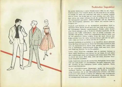 Vera Wutge: ABC der Mode 1958
 Mit einem Beitrag für junge Männer oder solche, die es werden wollen von Arthur Winter. 