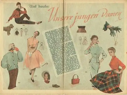 Hedi Ebel-Linker: Freundin der Frau - Ein Blatt, das der Frau gewidmet ist
 Beilage mit Schnittmusterbogen. 