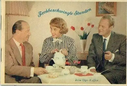 H. Rambacher
 Eugenie von Garvens: Frohbeschwingte Stunden beim Ogo-Kaffee. 