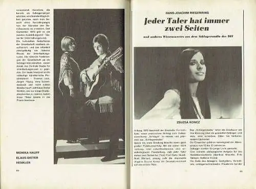 Schlagermagazin 1972. 