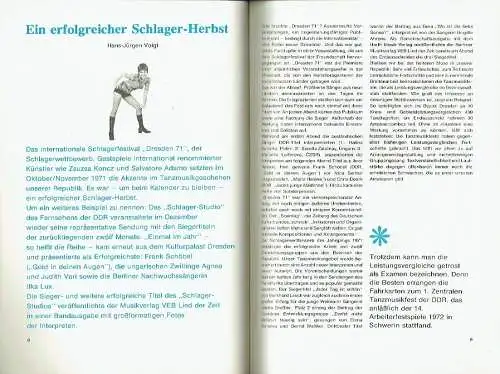 Schlagermagazin 1973. 