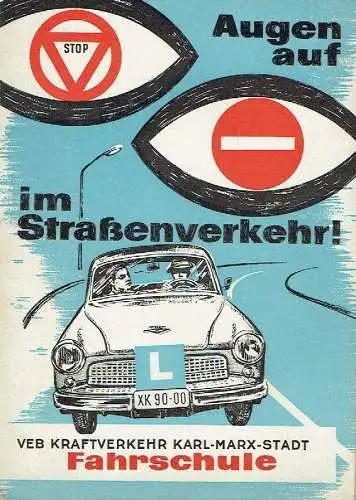 Augen auf im Straßenverkehr. 