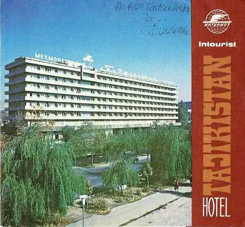 Hotel Tajikistan. 