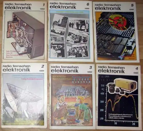 Radio Fernsehen Elektronik. 