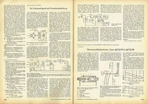 Radio und Fernsehen
 Zeitschrift für Radio, Fernsehen, Elektroakustik und Elektronik. 