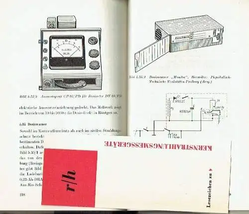 Hptm. Ing. Kurt Langhans: Kernstrahlungsmessgeräte. 