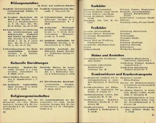 Landkreis Dresden: Wegweiser in Wirtschafts- und Verkehrsleben. 